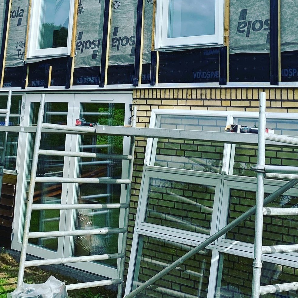 Komplet facaderenovering i København